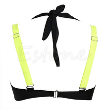 Load image into Gallery viewer, Halter Cut Out 2 Piece Bikini Set - SexyBling