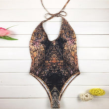 Load image into Gallery viewer, Halter One Piece Swimwear for Women - SexyBling