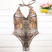 Load image into Gallery viewer, Halter One Piece Swimwear for Women - SexyBling