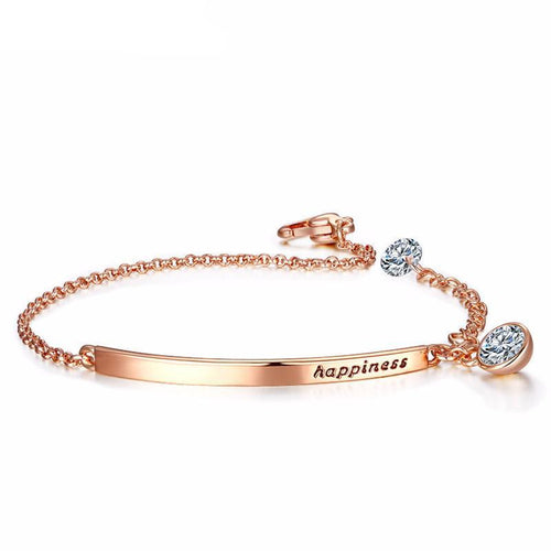 Happiness Half Cuff Bracelet