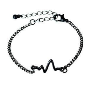 Heartbeat Rhythm Chain Bracelet - SexyBling
