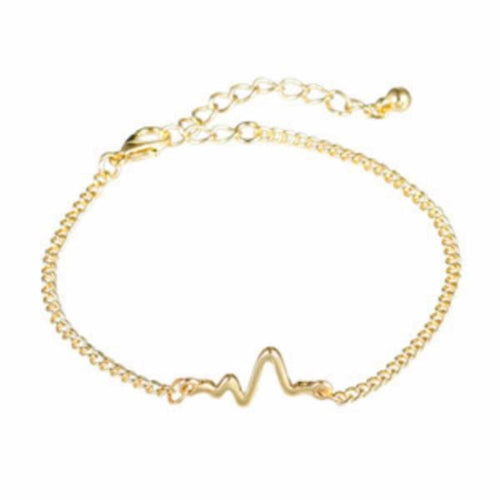 Heartbeat Rhythm Chain Bracelet - SexyBling