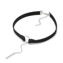Load image into Gallery viewer, High Quality Zinc Alloy Leather Choker Necklace - SexyBling