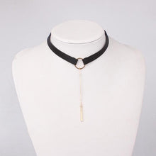 Load image into Gallery viewer, High Quality Zinc Alloy Leather Choker Necklace - SexyBling