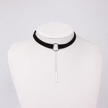 Load image into Gallery viewer, High Quality Zinc Alloy Leather Choker Necklace - SexyBling