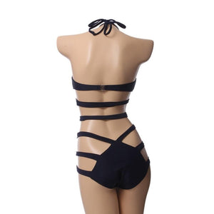 High Waist One Piece Swimsuit for Women - SexyBling