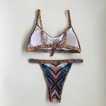 Load image into Gallery viewer, High Waist Wire Free Thong Bikini - SexyBling