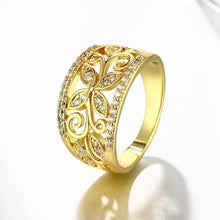 Load image into Gallery viewer, Hollow Roses Ring - SexyBling