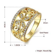 Load image into Gallery viewer, Hollow Roses Ring - SexyBling