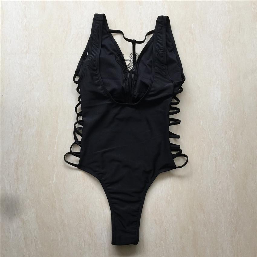 Hot High Waist One-Piece Bikini - SexyBling
