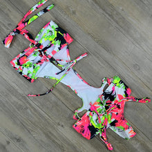 Load image into Gallery viewer, Hot Trikini One Piece Thong Bikini - SexyBling