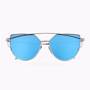 JOJO Cat Eye Sunglasses (Reflective Mirror)