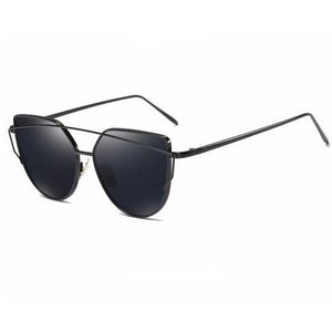 JOJO Cat Eye Sunglasses (Reflective Mirror) - SexyBling