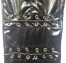 Load image into Gallery viewer, Lace Up Front Faux Leather Pant - SexyBling