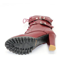 Load image into Gallery viewer, Ladies Lace Up Boots Knee High - SexyBling