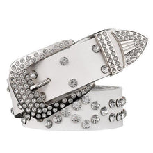 Load image into Gallery viewer, Leather Bling Belt - SexyBling