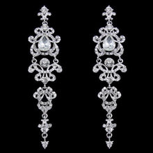 Load image into Gallery viewer, Long Gothic Chandelier Earrings - SexyBling