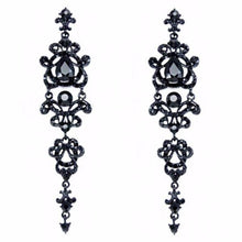 Load image into Gallery viewer, Long Gothic Chandelier Earrings - SexyBling