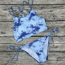 Load image into Gallery viewer, Low Waisted Halter Top Bikini Set - SexyBling