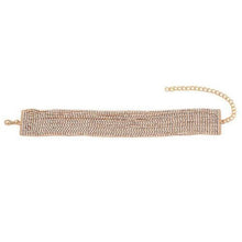 Load image into Gallery viewer, Luxury Chain Rhinestone Choker Necklace - SexyBling