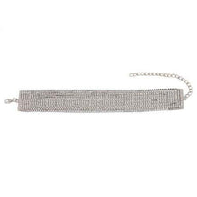 Load image into Gallery viewer, Luxury Chain Rhinestone Choker Necklace - SexyBling