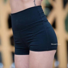 Load image into Gallery viewer, Mermaid Curve High Waist Yoga Shorts - SexyBling
