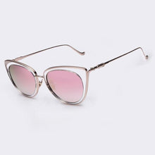 Load image into Gallery viewer, Metal Cat Eye Sunglasses For Women - SexyBling