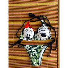 Load image into Gallery viewer, Micky Minnie Print Bikini Set - SexyBling