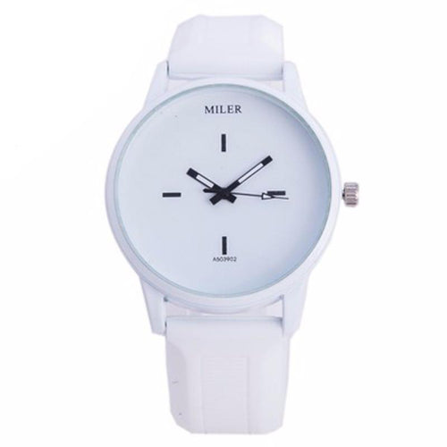 Silicone Strap Watch For Women - SexyBling