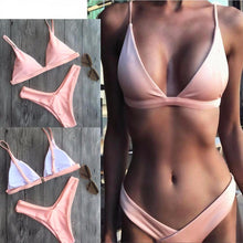 Load image into Gallery viewer, Minimal Coverage Halter Bikini - SexyBling