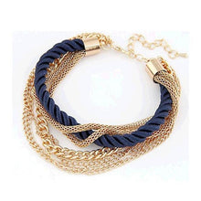 Load image into Gallery viewer, Multi Chain &amp; Rope Bracelet - SexyBling