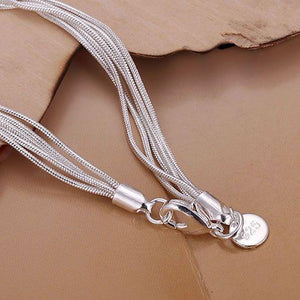 Multi Layered Snake Chain Bracelet - SexyBling