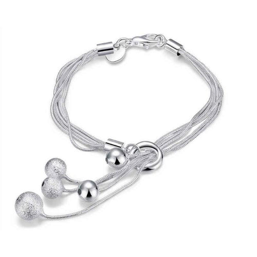 Multi Layered Snake Chain Bracelet - SexyBling