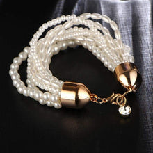 Load image into Gallery viewer, Multi Layer Pearl Bracelet - SexyBling