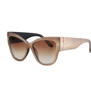 New Gradient Cat Eye Sunglasses For Women - SexyBling