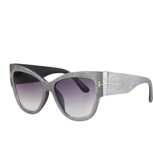 New Gradient Cat Eye Sunglasses For Women - SexyBling
