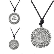Load image into Gallery viewer, Odin&#39;s Symbol Of Norse Pendant Necklace - SexyBling