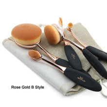 Load image into Gallery viewer, Oval Makeup Brushes Set - SexyBling