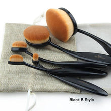 Load image into Gallery viewer, Oval Makeup Brushes Set - SexyBling