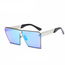 Load image into Gallery viewer, Oversized Square Flat Top Sunglasses - SexyBling