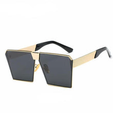 Load image into Gallery viewer, Oversized Square Flat Top Sunglasses - SexyBling
