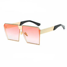 Load image into Gallery viewer, Oversized Square Flat Top Sunglasses - SexyBling