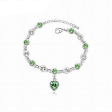 Load image into Gallery viewer, Romantic Crystal Charm Bracelet - SexyBling
