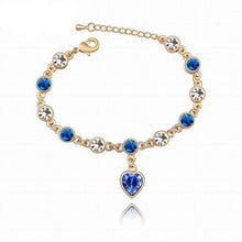 Load image into Gallery viewer, Romantic Crystal Charm Bracelet - SexyBling