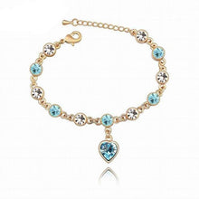 Load image into Gallery viewer, Romantic Crystal Charm Bracelet - SexyBling