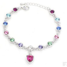 Load image into Gallery viewer, Romantic Crystal Charm Bracelet - SexyBling