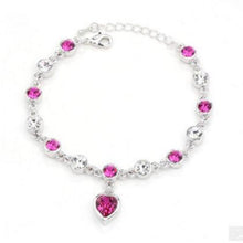 Load image into Gallery viewer, Romantic Crystal Charm Bracelet - SexyBling