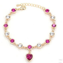 Load image into Gallery viewer, Romantic Crystal Charm Bracelet - SexyBling