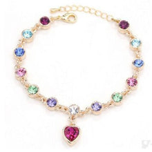 Load image into Gallery viewer, Romantic Crystal Charm Bracelet - SexyBling