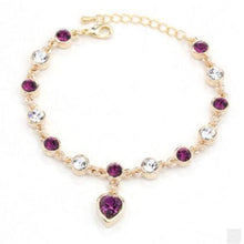 Load image into Gallery viewer, Romantic Crystal Charm Bracelet - SexyBling
